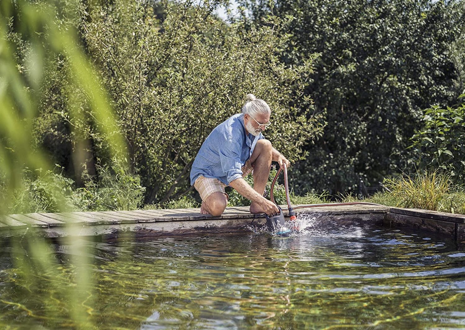 Gardena Schmutzwasser Tauchpumpe mit 9.000 l/h für 47,74€ (statt 57€)