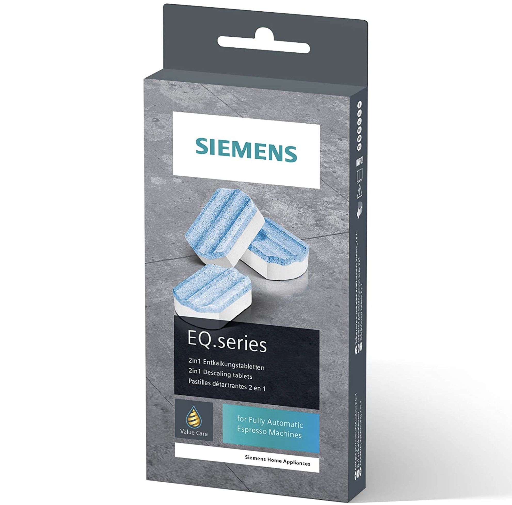 3er Pack Siemens Entkalkungstabletten TZ80002A (verbesserte Rezeptur) für 6,99€ (statt 11€)   Prime