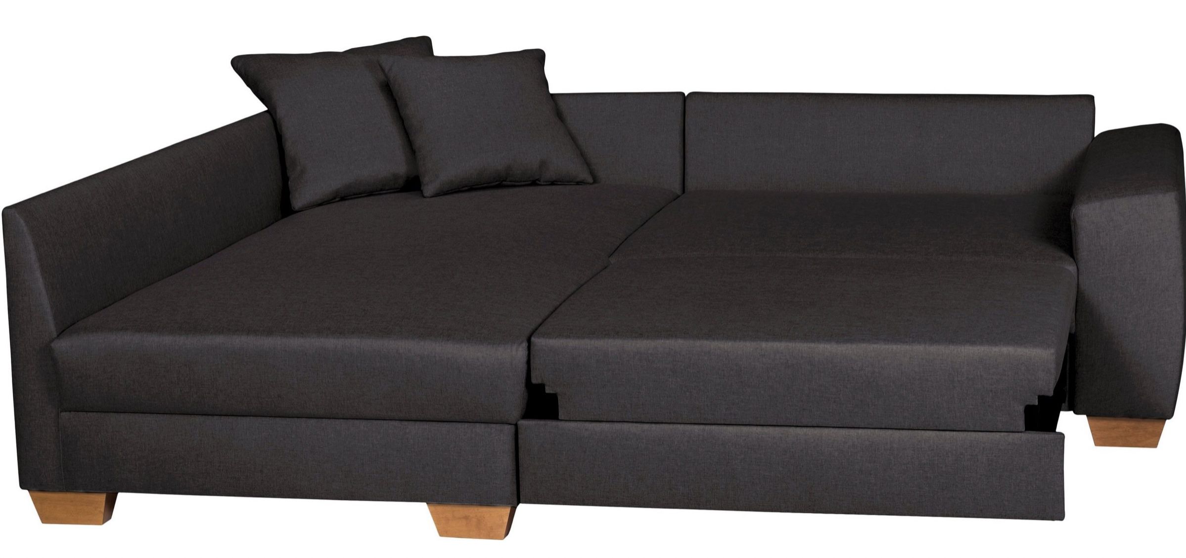 Home affaire Ecksofa Helena wahlweise mit Bettfunktion für 669,94€ (statt 830€)