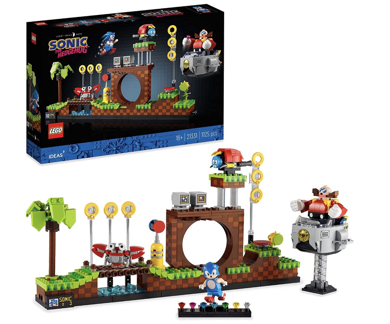 LEGO Ideas 21331   Sonic The Hedgehog Green Hill Zone für 43,15€ (statt 52€)