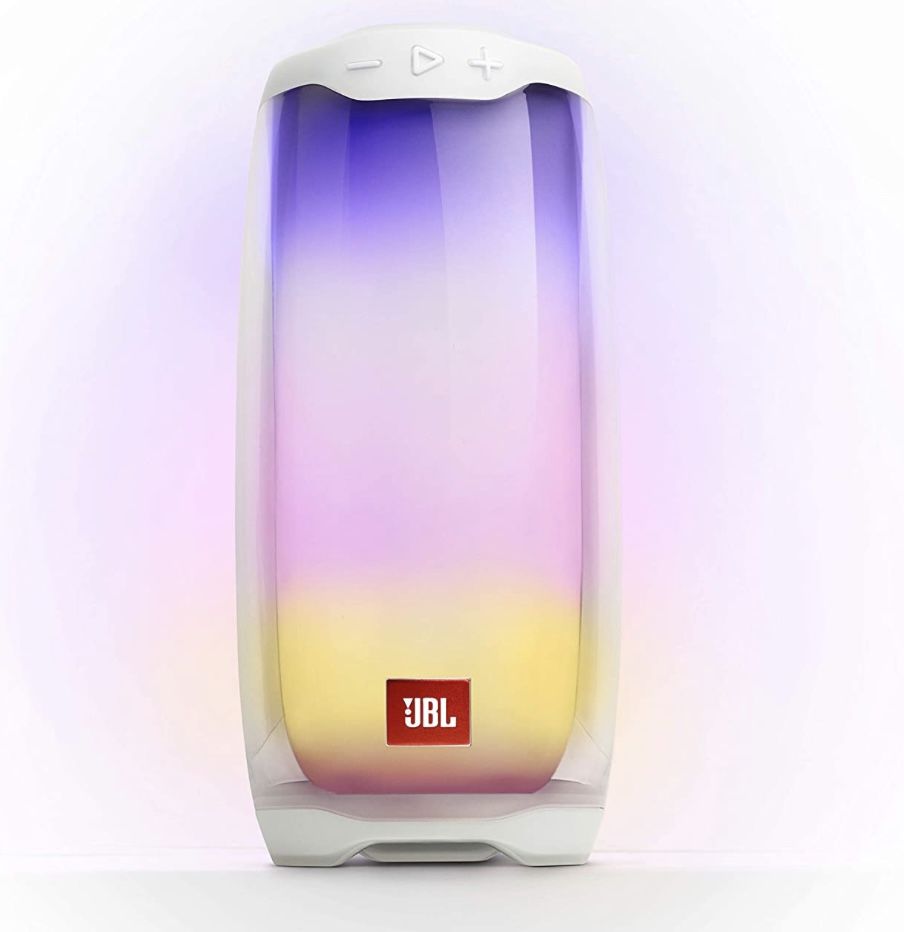 JBL Pulse 4 Wasserdichter Bluetooth Lautsprecher mit 360 Grad Beleuchtung ab 155,37€ (statt 195€)   in Schwarz oder Weiß