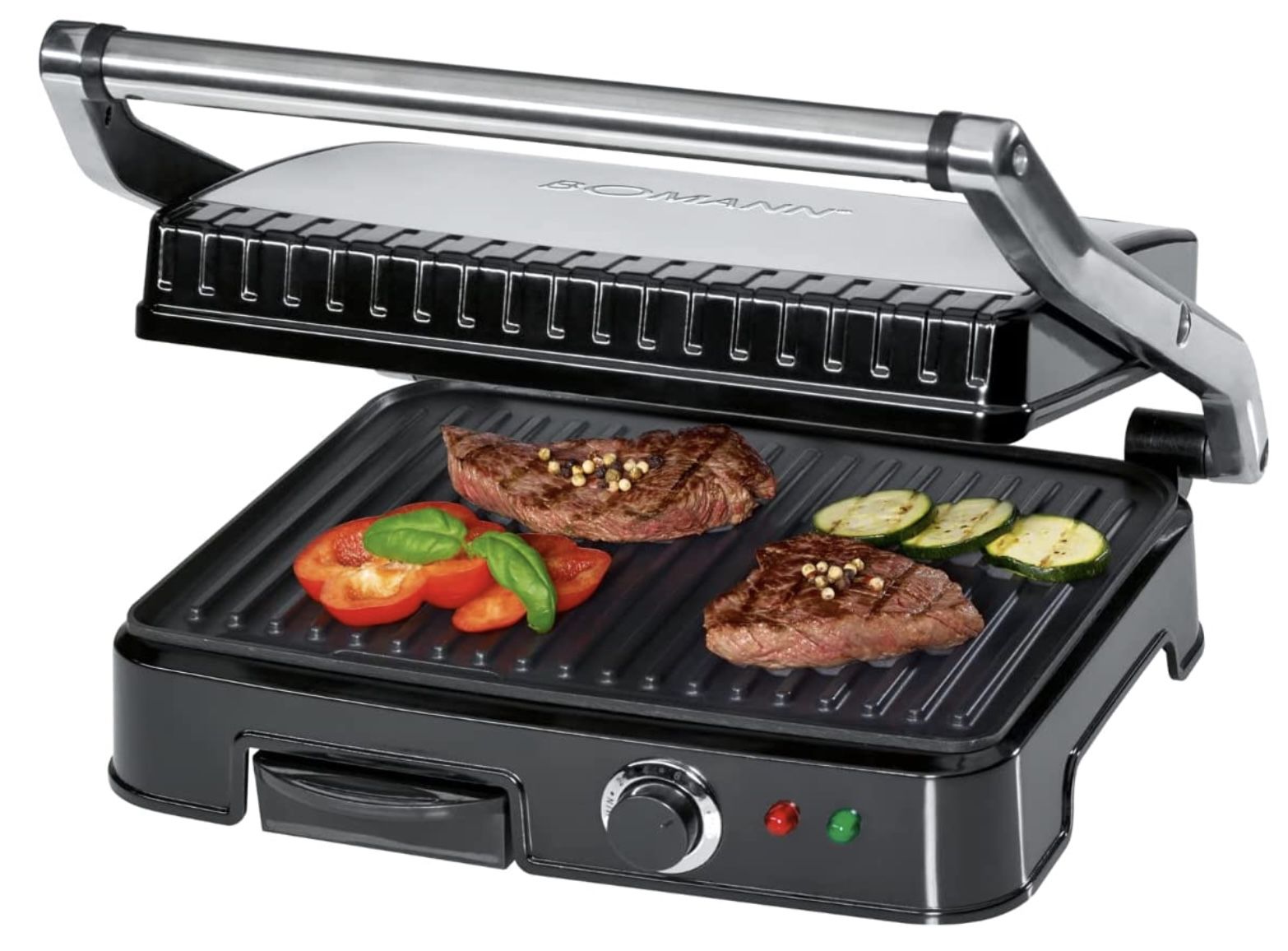 Bomann Kontaktgrill KG 2242 CB mit 2.000 Watt für 36,98€ (statt 47€)