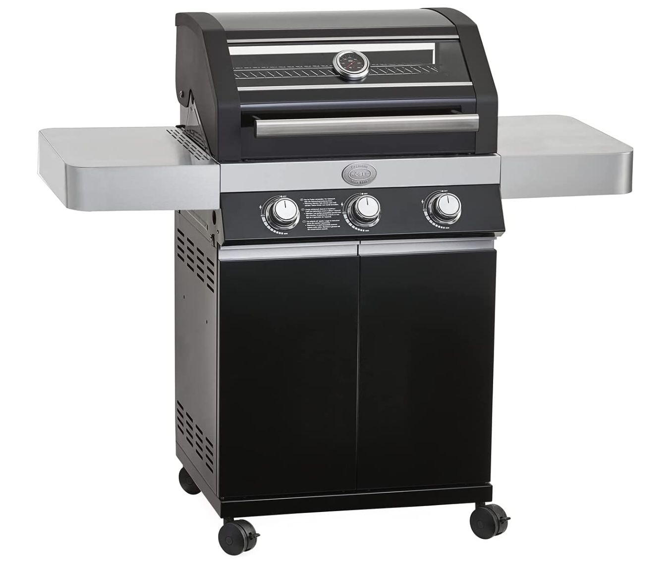 Rösle 3 Brenner Gasgrill Videro G3 Pure für 399€ (statt 439€)