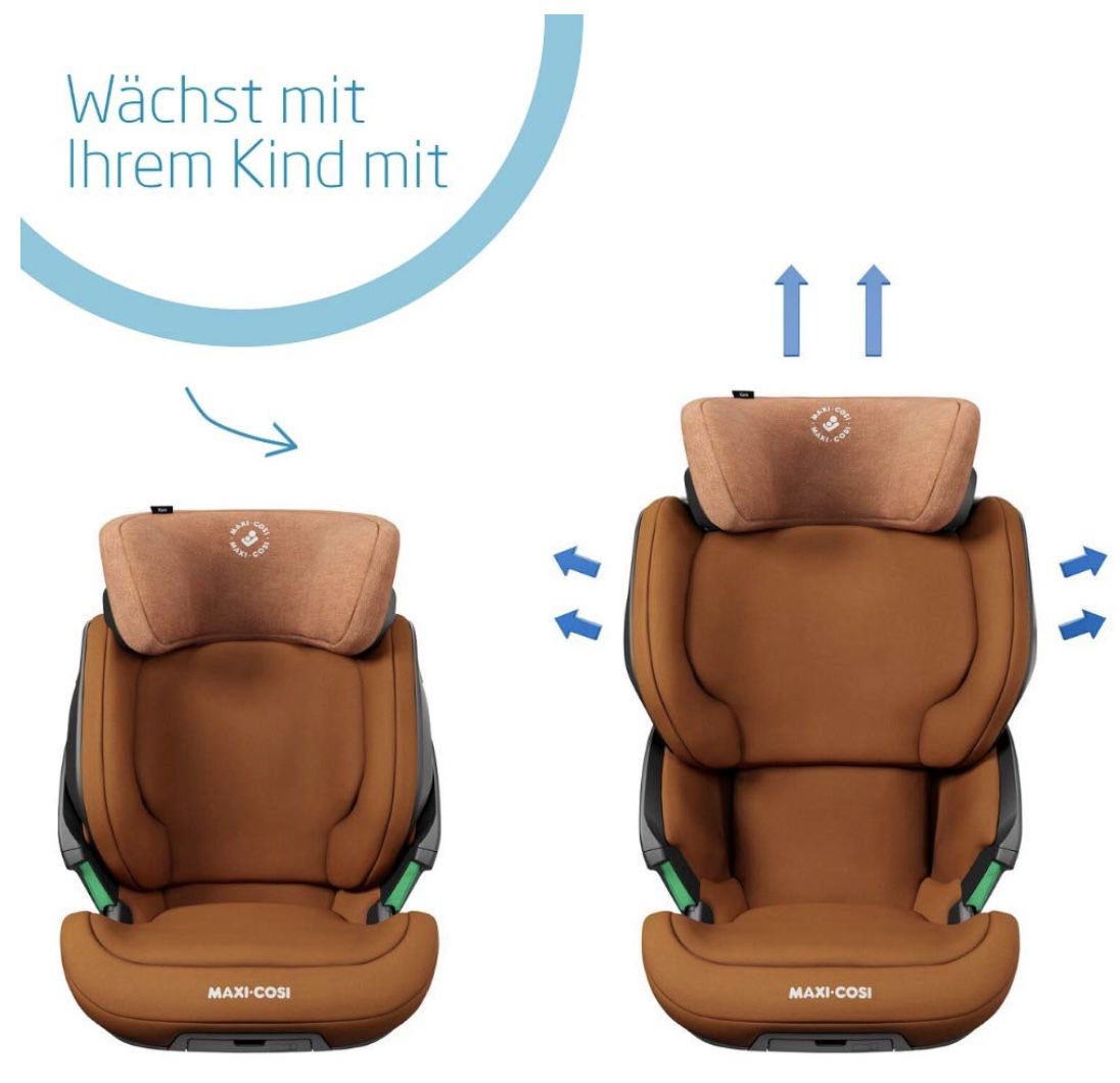 Maxi Cosi Kore i Size Mitwachsender Kindersitz mit ISOFIX (Gruppe 2/3 | 15 36 kg) für 124,99€ (statt 150€)