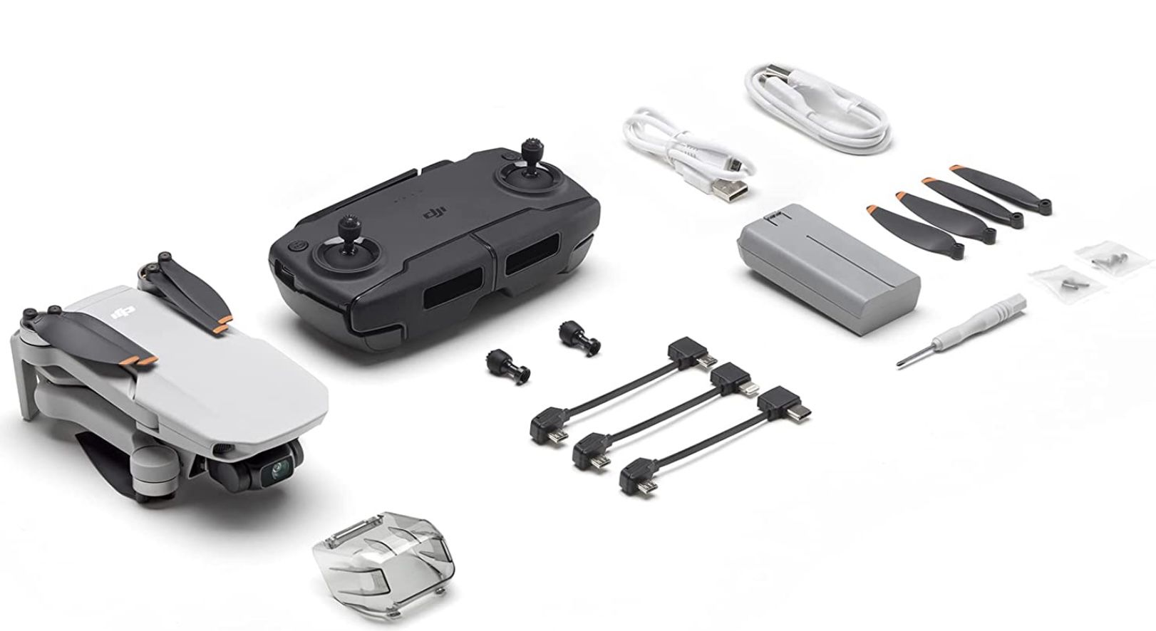 DJI Mini SE   Kameradrohne mit 3 Achsen Gimbal und 2.7K Kamera sowie 30 Minuten Flugzeit für 244,57€ (statt 287€)