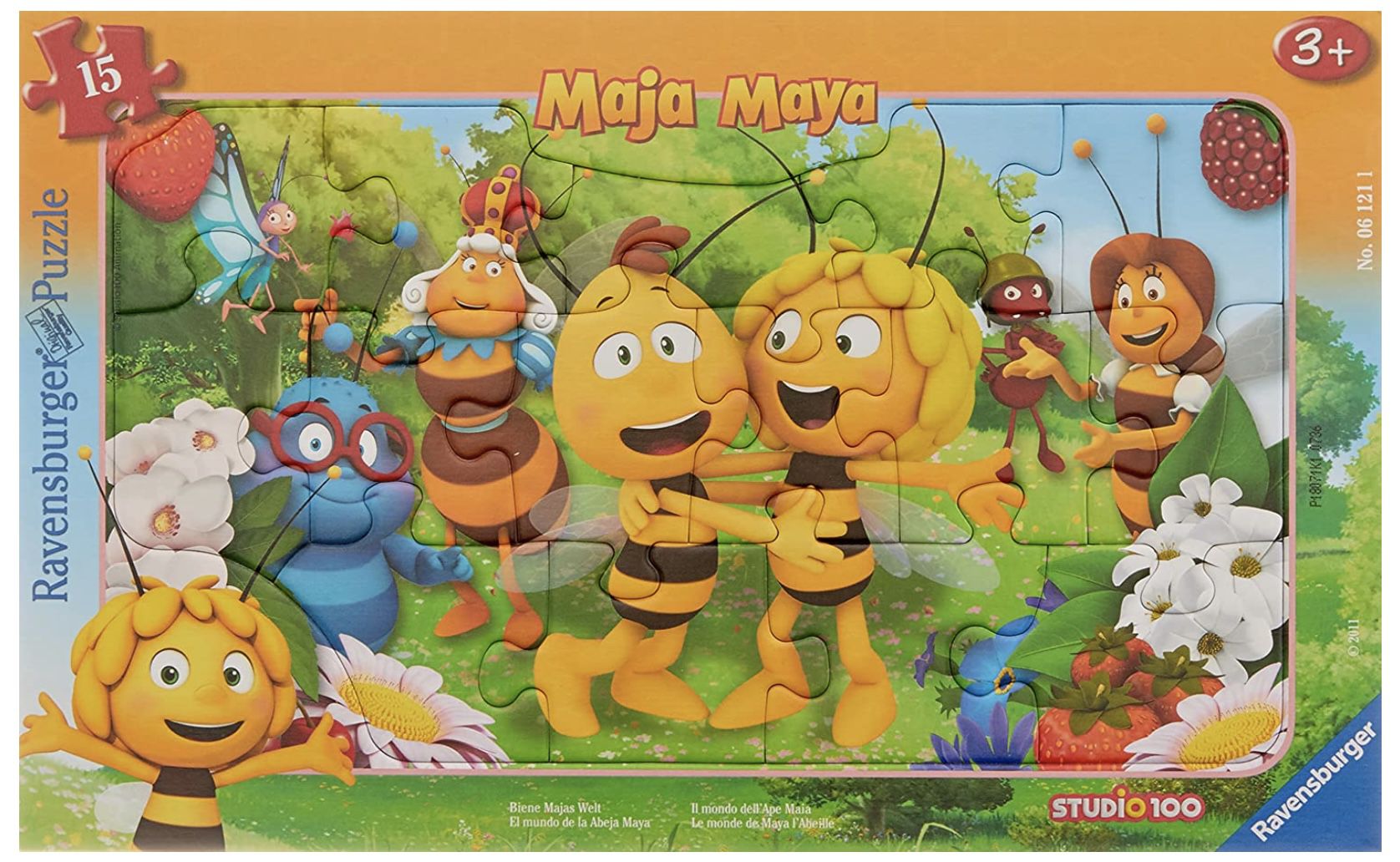 Ravensburger Kinderpuzzle 06121   Biene Majas Welt für 3€ (statt 6€)