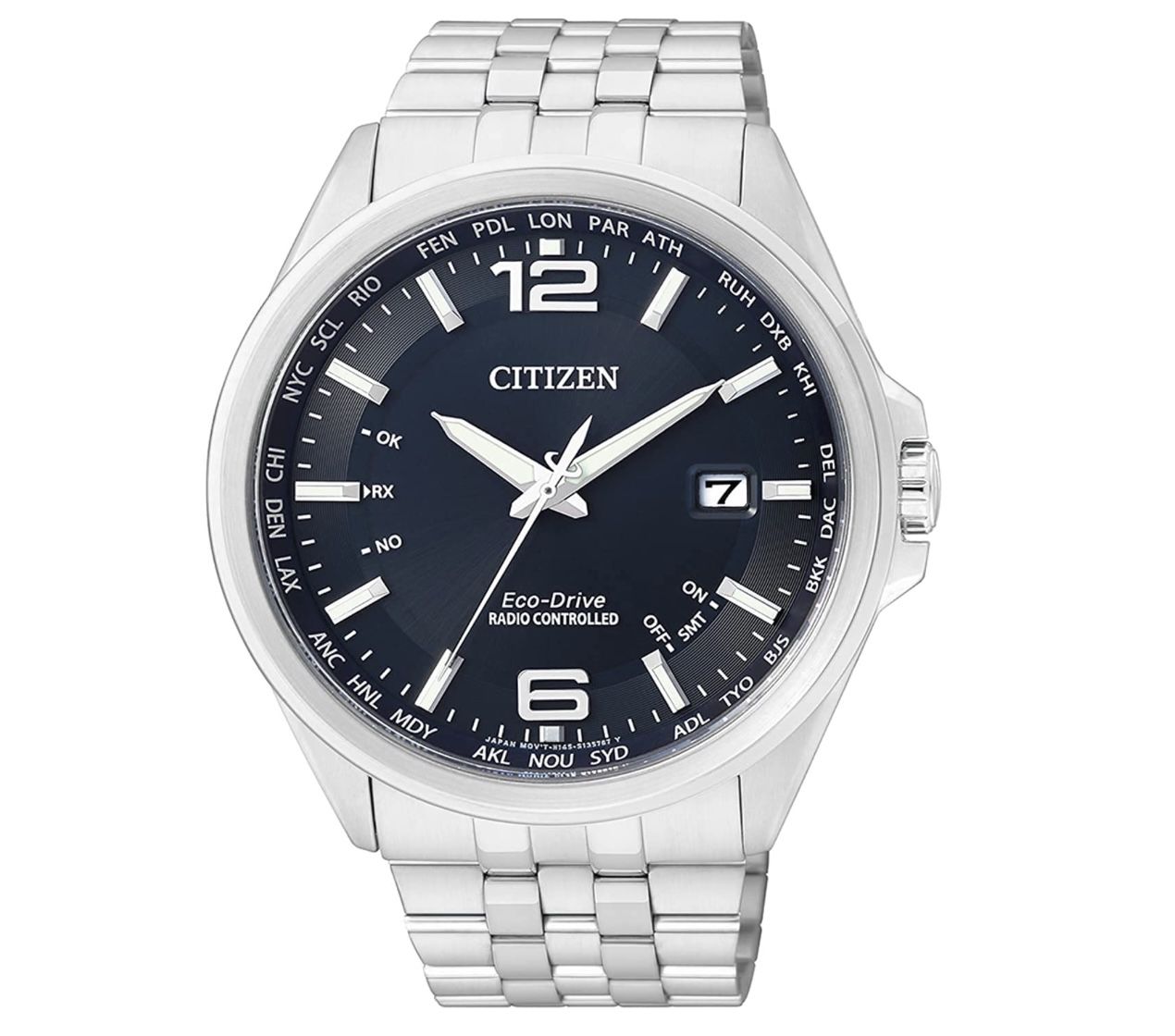 Citizen Herren Eco Drive Uhr mit Edelstahl Armband für 159€ (statt 309€)