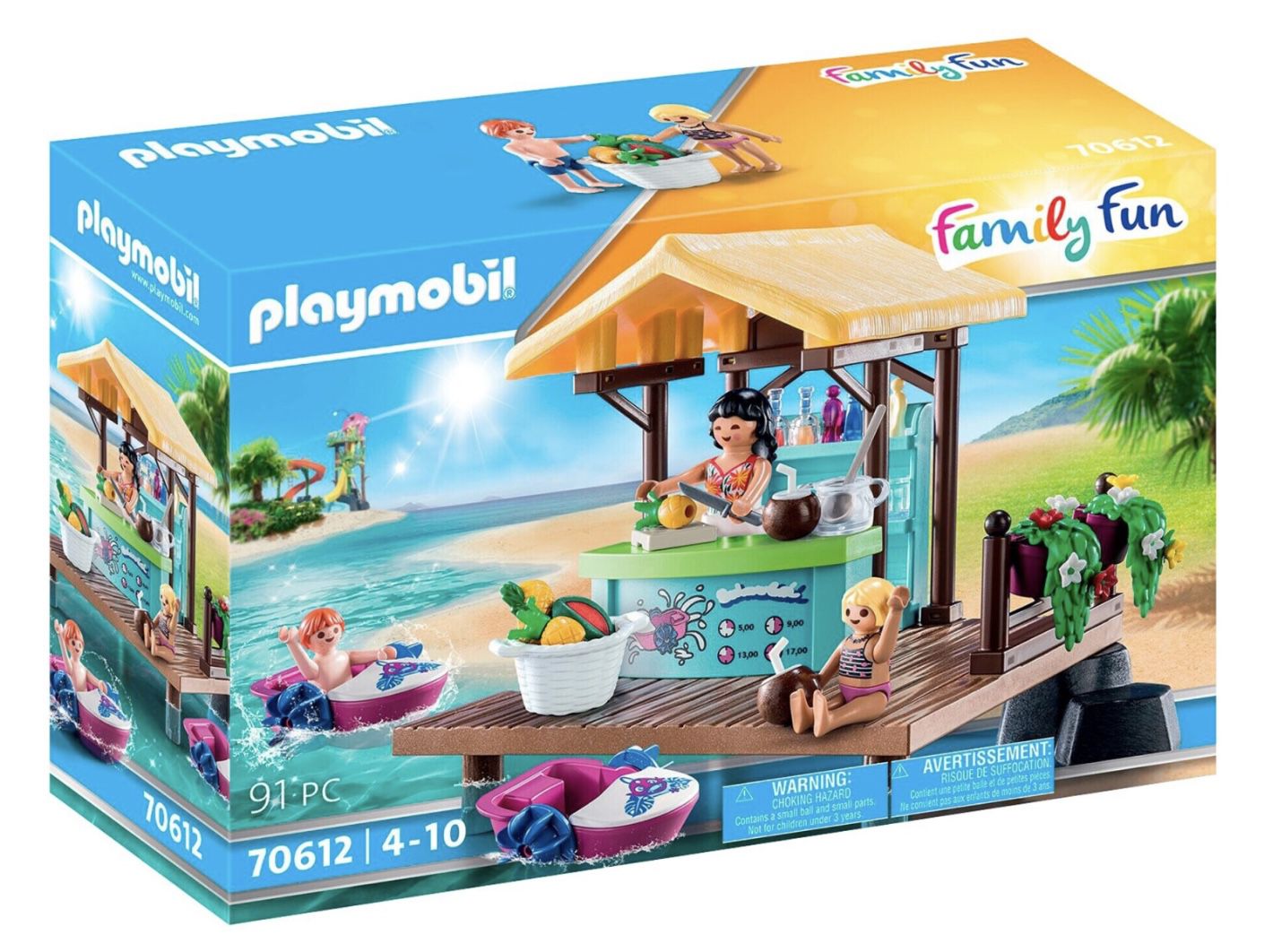 PLAYMOBIL 70612 Paddleboot   Verleih mit Saftbar für 9,99€ (statt 19€)   Prime