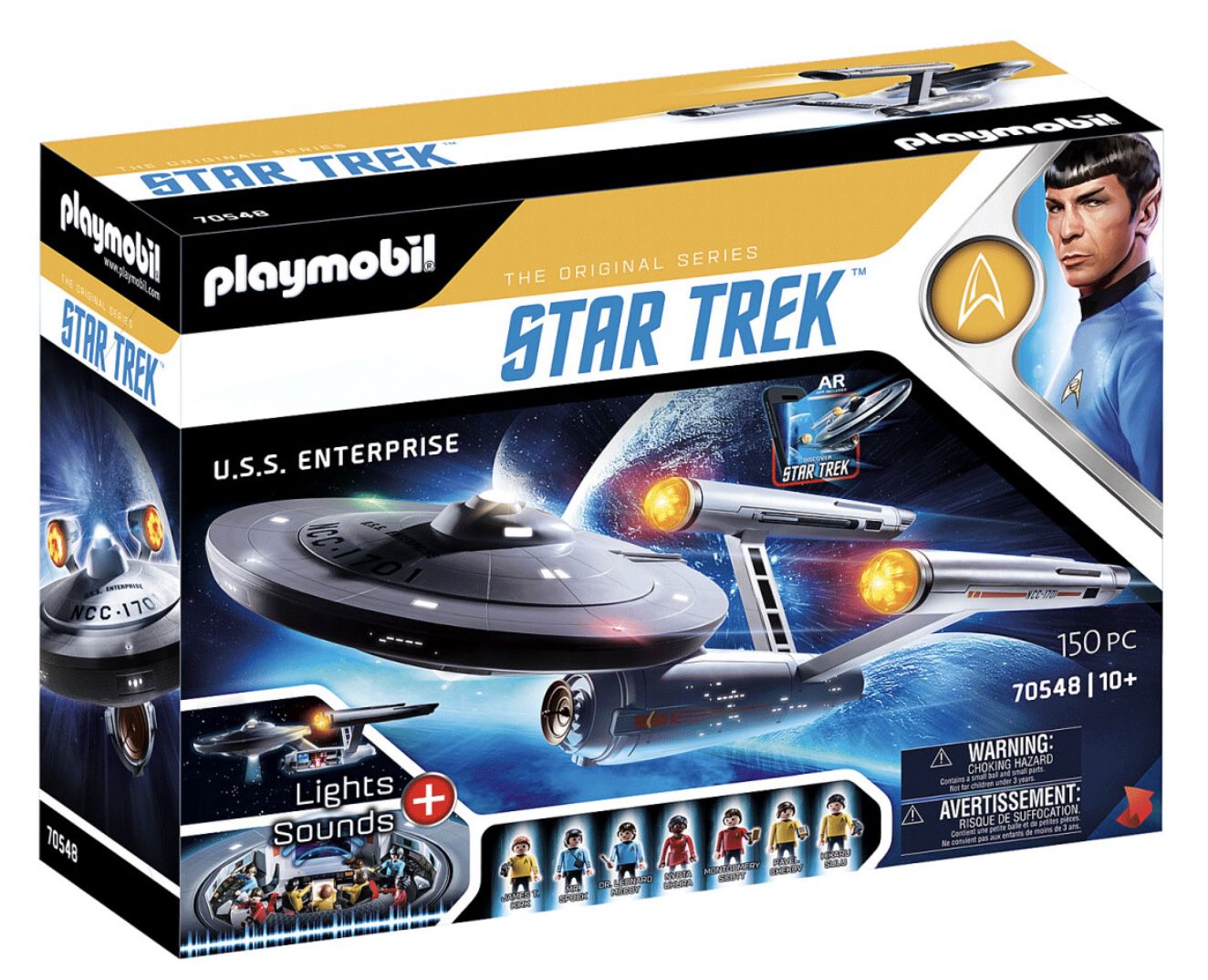 PLAYMOBIL 70548 Star Trek   U.S.S. Enterprise NCC 1701 für 215,10€ (statt 239€)