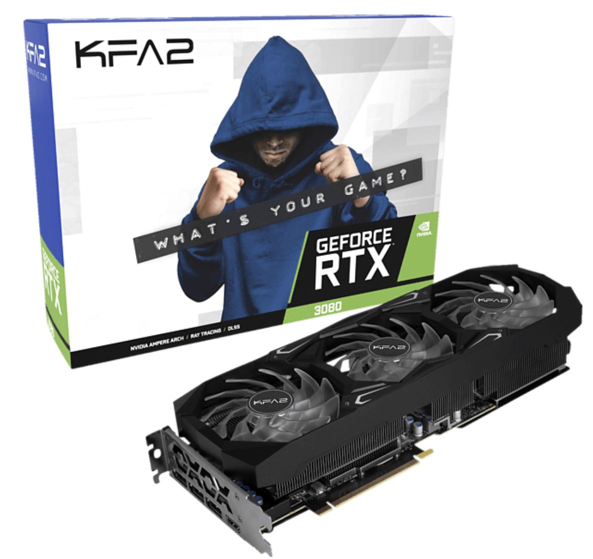 KFA2 GeForce RTX 3080 SG LHR 10GB für 809,99€ (statt 1.030€)