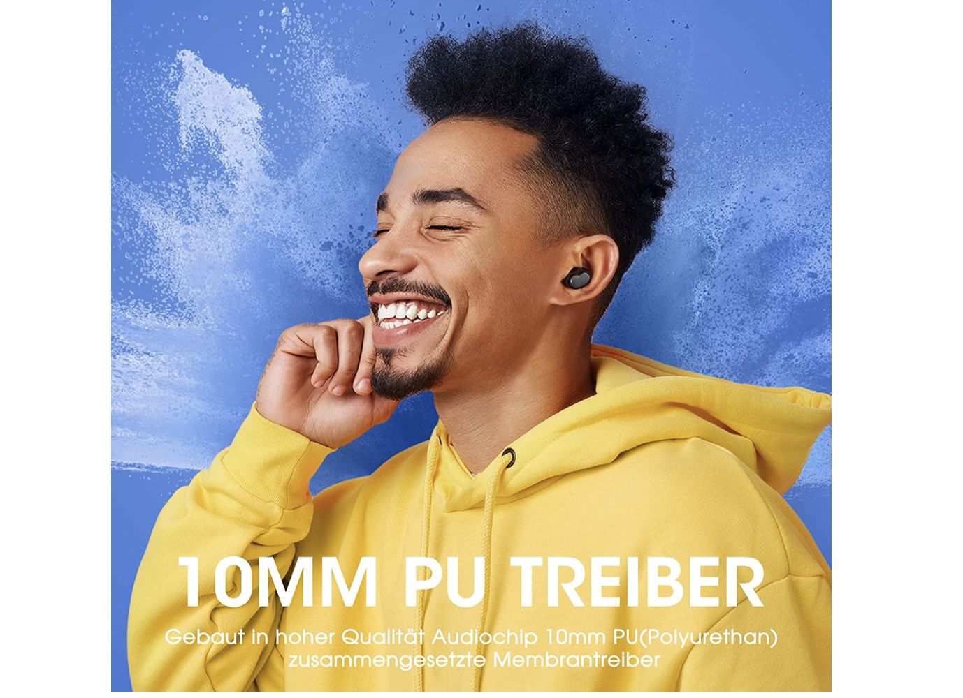 Apulueo Bluetooth Kopfhörer mit 36 std. Laufzeit für 10,98€ (statt 16€)