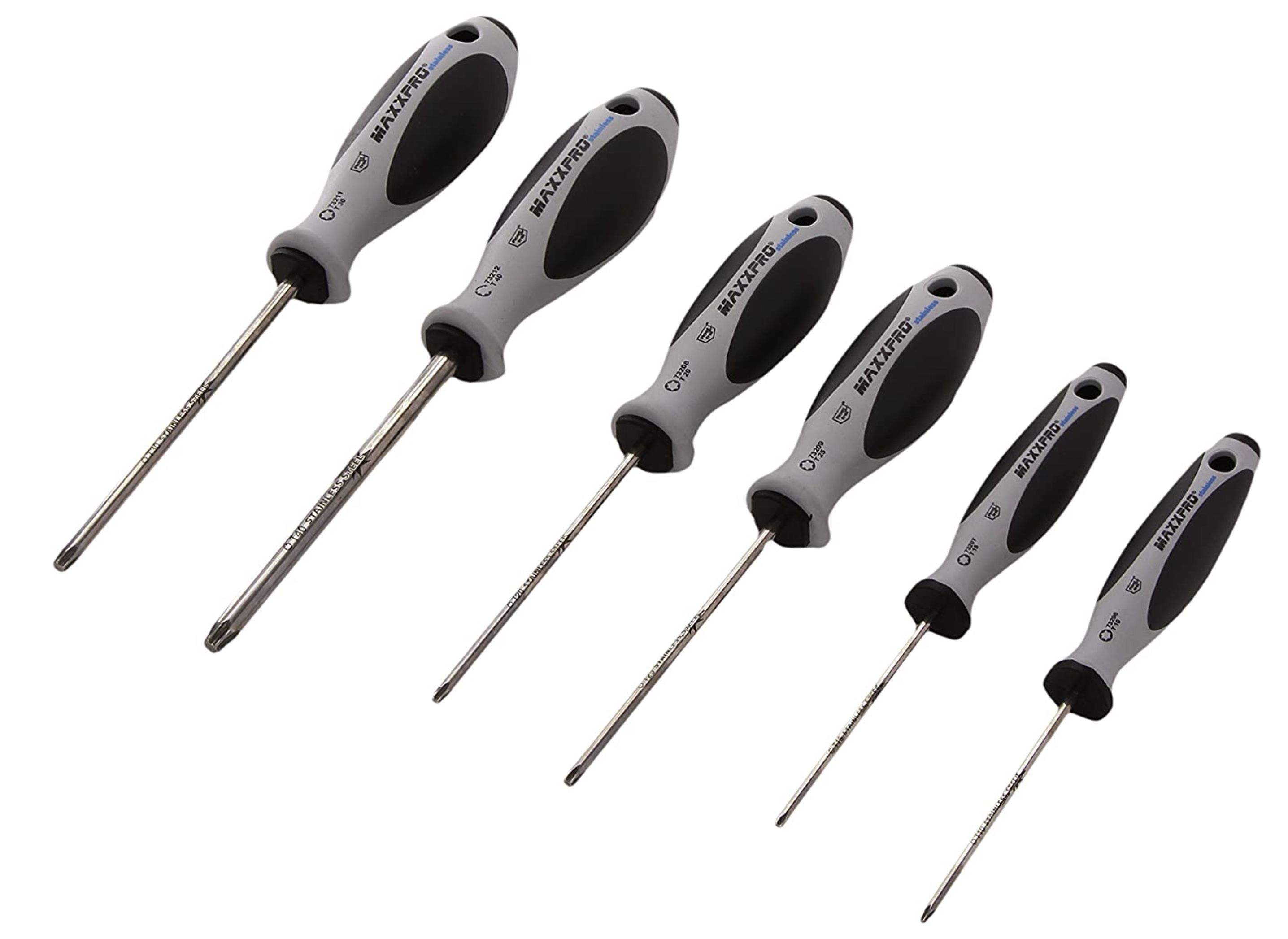 6er Pack Witte Maxxpro stainless Torx Schraubendreher für 9,82€ (statt 40€?)   Prime