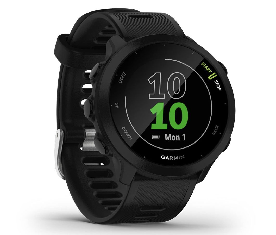 Garmin Forerunner 55 – GPS Laufuhr mit 1,04“ Always On Farbdisplay für 139,99€ (statt 151€)