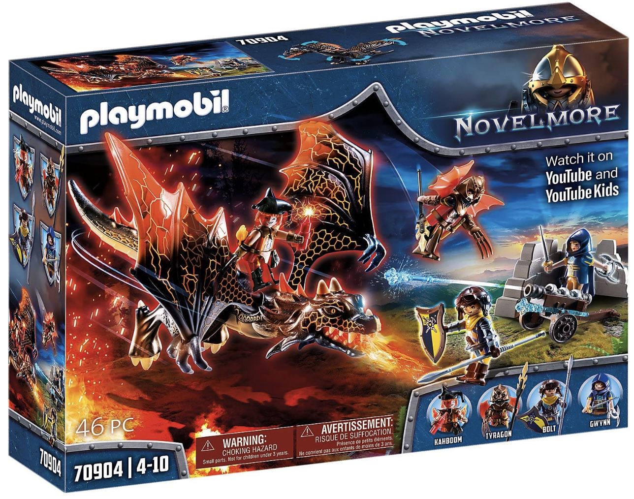 PLAYMOBIL 70904   Novelmore Drachenattacke für 18,43€ (statt 28€)