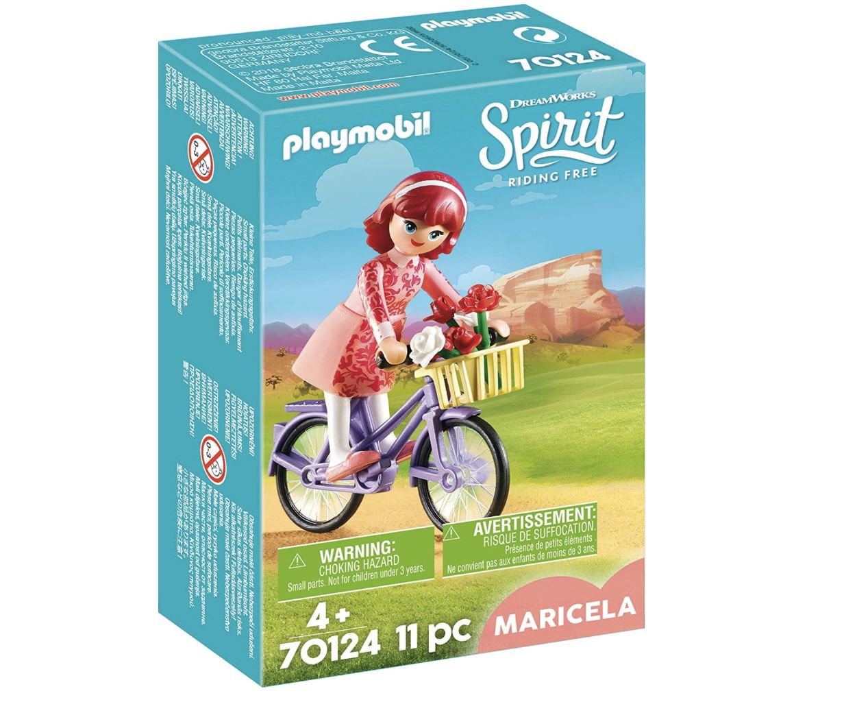 PLAYMOBIL 70124 Spirit   Riding Free Maricela mit Fahrrad für 6,99€ (statt 15€)