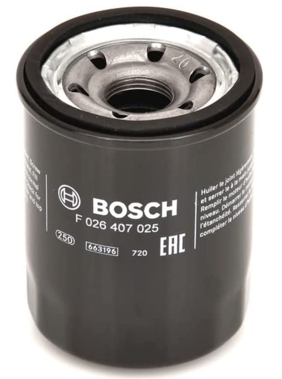 Amazon: Bosch Auto Ölfilter reduziert   z.B. Bosch P7025 für 4€ (statt 9€)