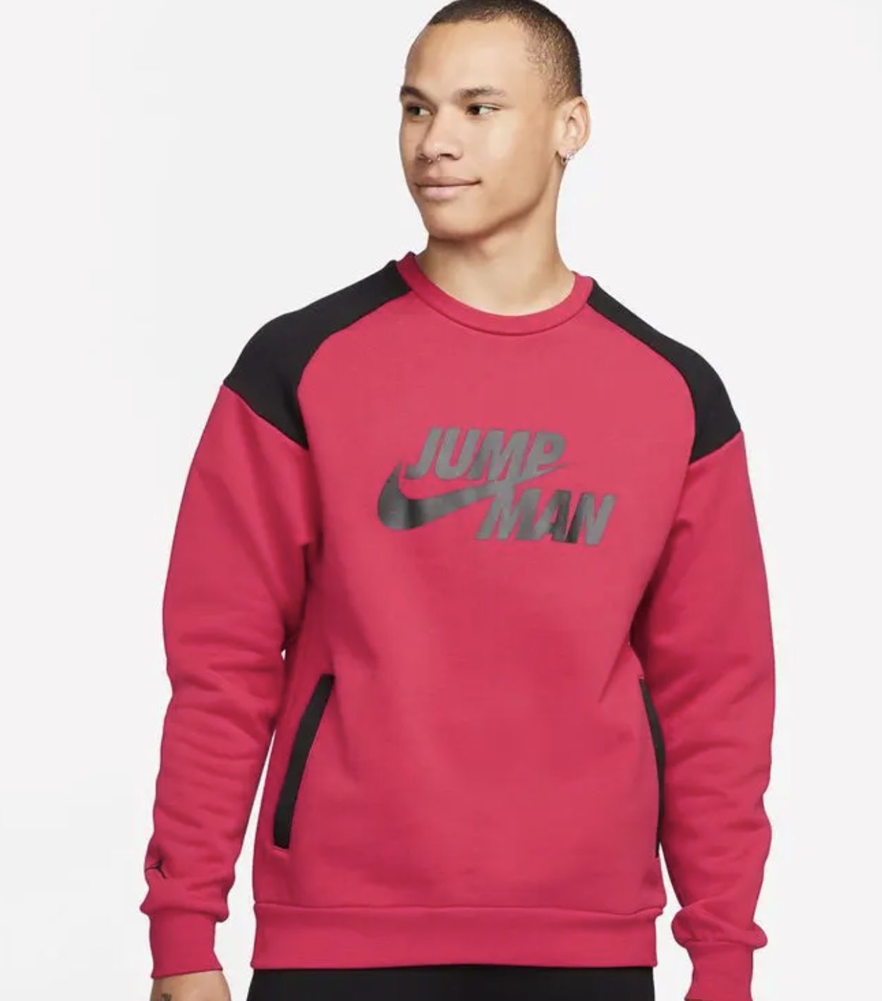 Jordan Jumpman Fleece Crew Sweatshirt für 28,99€ (stat 75€)