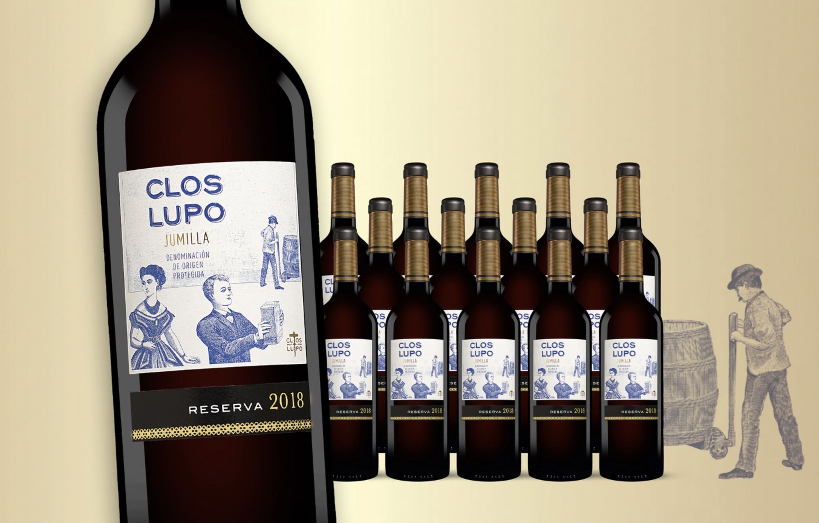 15x Clos Lupo Reserva 2018 trockener spanischer Rotwein für 52,89€ (statt 105€)