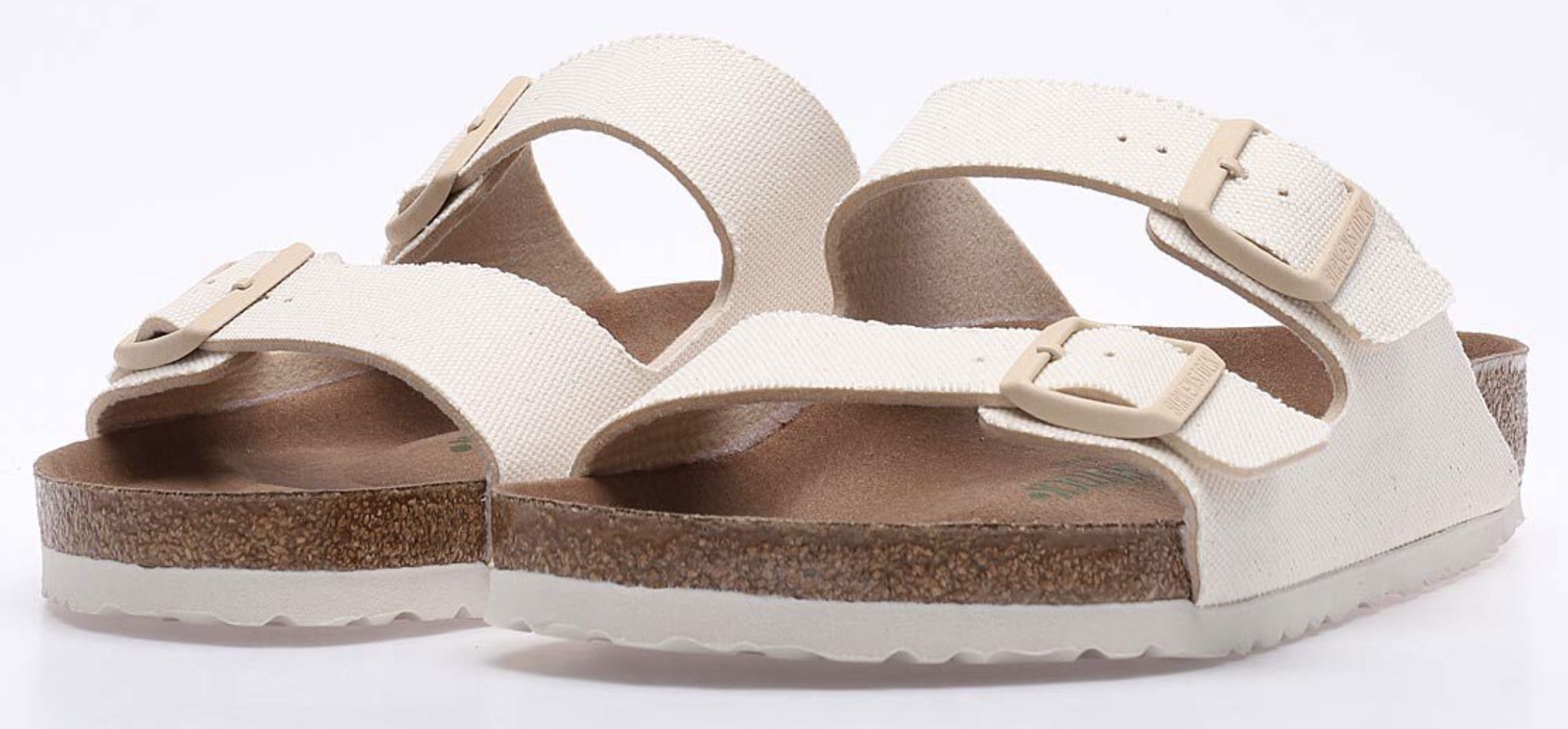 Birkenstock Arizona Tex Canvas in Beige oder Grau für je 64,99€ (statt 80€)