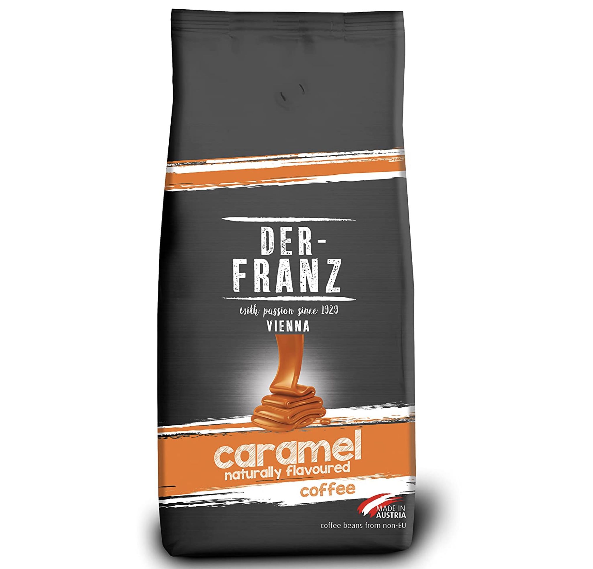 1kg DER-FRANZ Kaffee mit natürlichem Karamellaroma ganze Bohne für 7,54€ (statt 13€) &#8211; Prime Sparabo