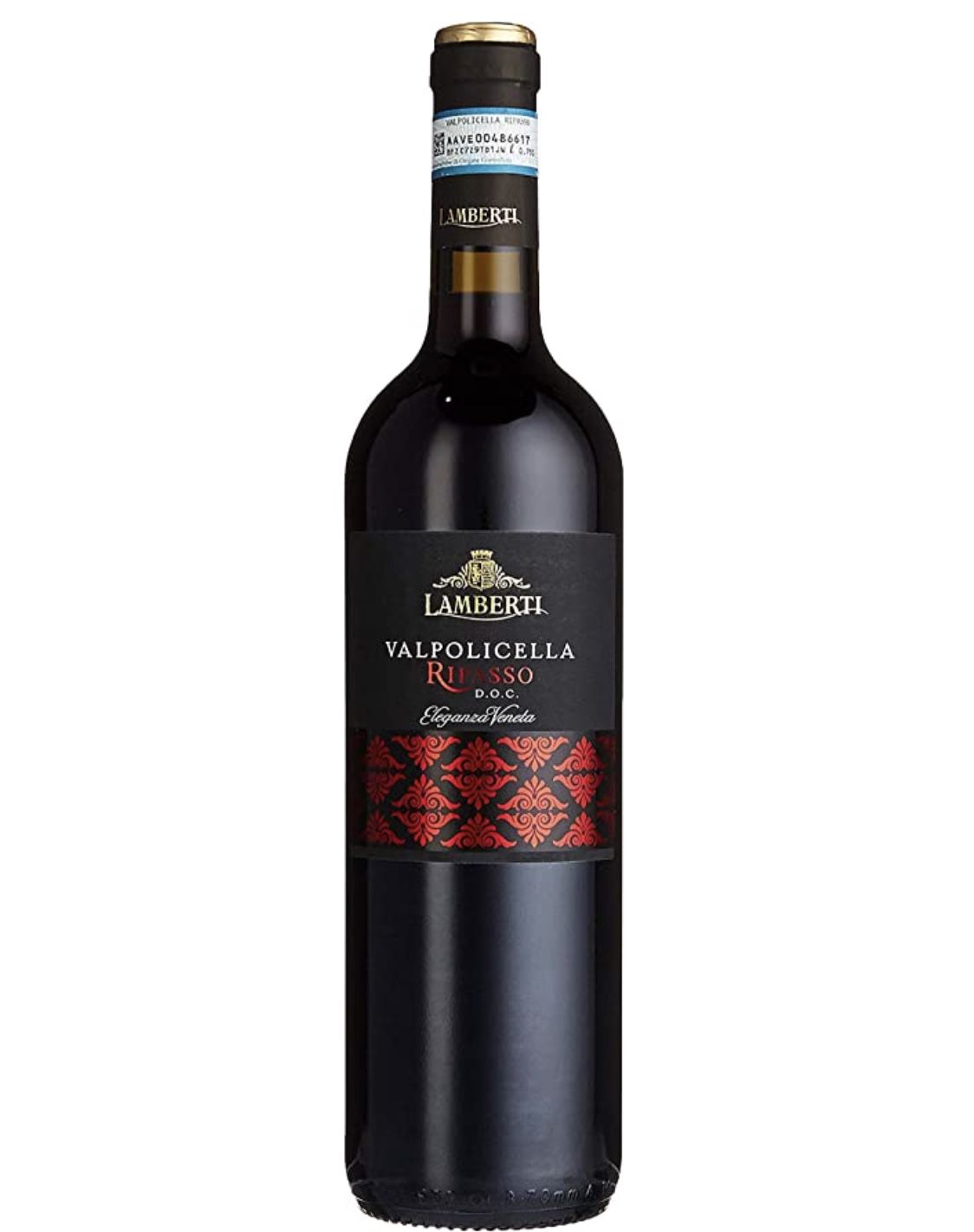 Lamberti Valpolicella Ripasso DOC Eleganza Veneta Rotwein trocken für 7,19€ (statt 9€)   Prime Sparabo