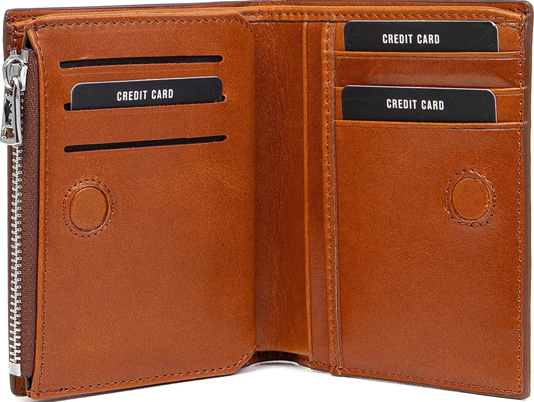 Solo Pelle Kompa Herren Leder slim Wallet mit Münzfach und RFID Schutz für 29,90€ (statt 60€)