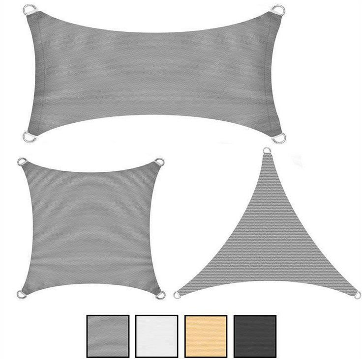 Estexo Sonnensegel UV Schutz div. Größen u. Formen ab 9,99€ (statt 14€)