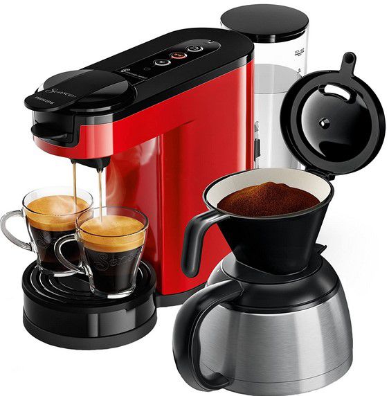 Philips Senseo Switch HD6592/80 Pad & Kaffee Filtermaschine für 72,80€ (statt 90€)