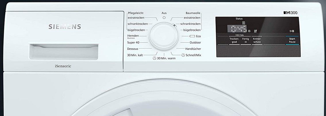 Siemens WT43H002 iQ300 Wärmepumpen Trockner für 379€ (statt 450€)