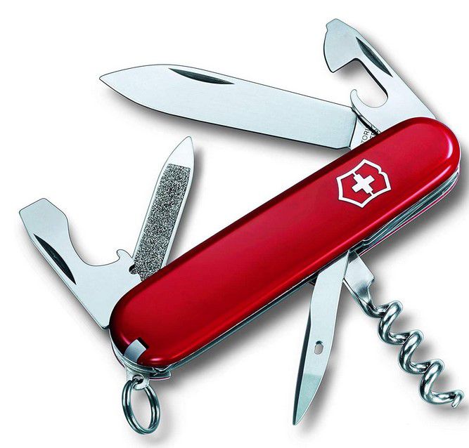 Victorinox Sportsman Taschenmesser mit 13 Funktionen für 15,99€ (statt 19€)   Prime mit Lieferzeit