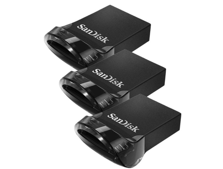 3er Pack: SANDISK Ultra Fit USB 3.1 Stick je 32 GB 130MB/s für 11,99€ (statt 20€)