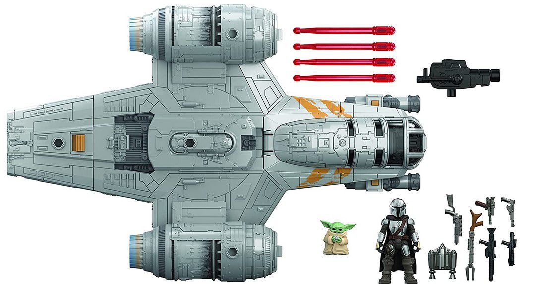 Hasbro Razor Crest Star Wars Mission Fleet Saction Spielzeug für 30,89€ (statt 51€)