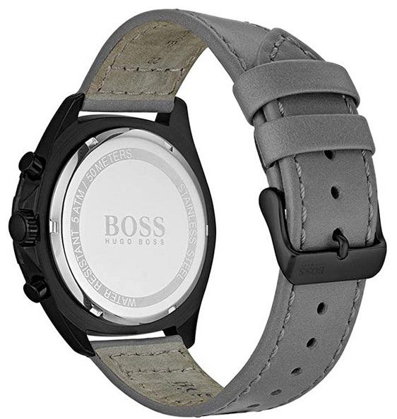 Hugo Boss 1513679 Herren Chronograph 44mm mit Leder Armband für 192,81€ (statt 263€)