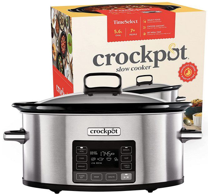 Crock Pot CSC66X elektrischer Schongarer 5,6l für 107,28€ (statt 123€)