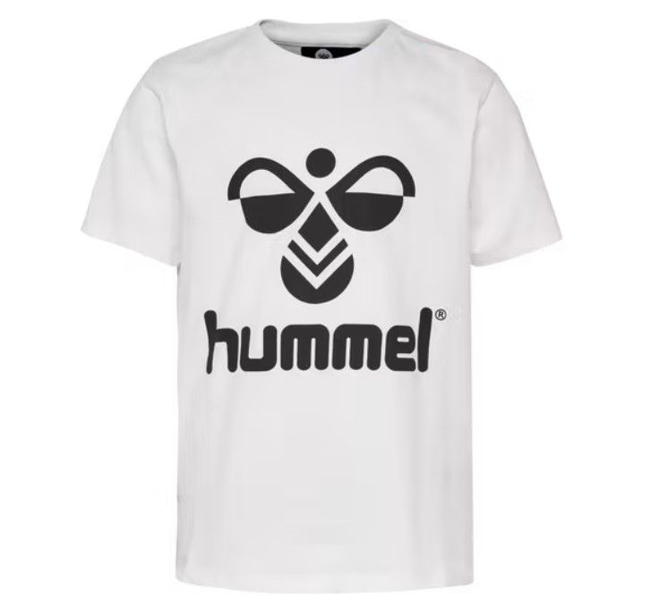 Hummel hmlTRES Kinder weißes T Shirt für 7,98€ (statt 13€)