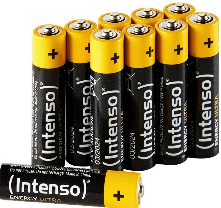 100er Pack Intenso Energy Ultra AAA Micro Batterien für 18,95€ (statt 27€)