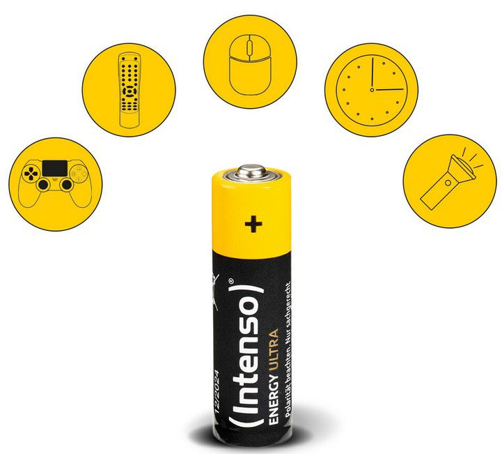 100er Pack Intenso Energy Ultra AAA Micro Batterien für 14,99€ (statt 19€)