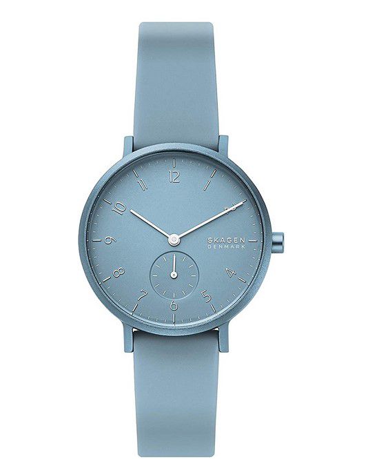 Skagen Aaren Kulor 36mm Damen Aluminiumuhr mit Silikonarmband 3 Farben je 49€ (statt 80€)