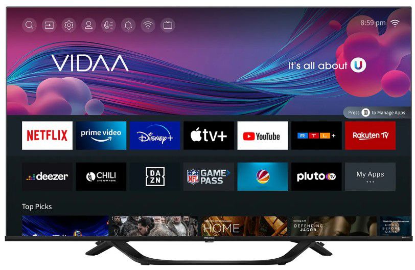 Hisense 65A66H 65Zoll UHD smart TV für 469€ (statt 650€)