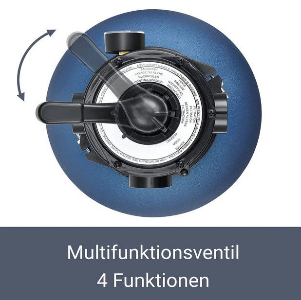 Juskys PSFA20A Pool Pumpe mit Sandfilteranlage für 109,95€ (statt 136€)