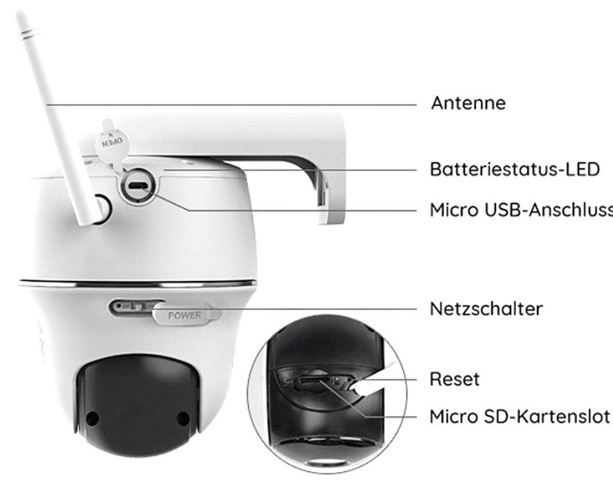 REOLINK Argus PT 2K WLAN IP Überwachungskamera mit Akku Schwenk  und Neigefunktion für 134,90€ (statt 160€)