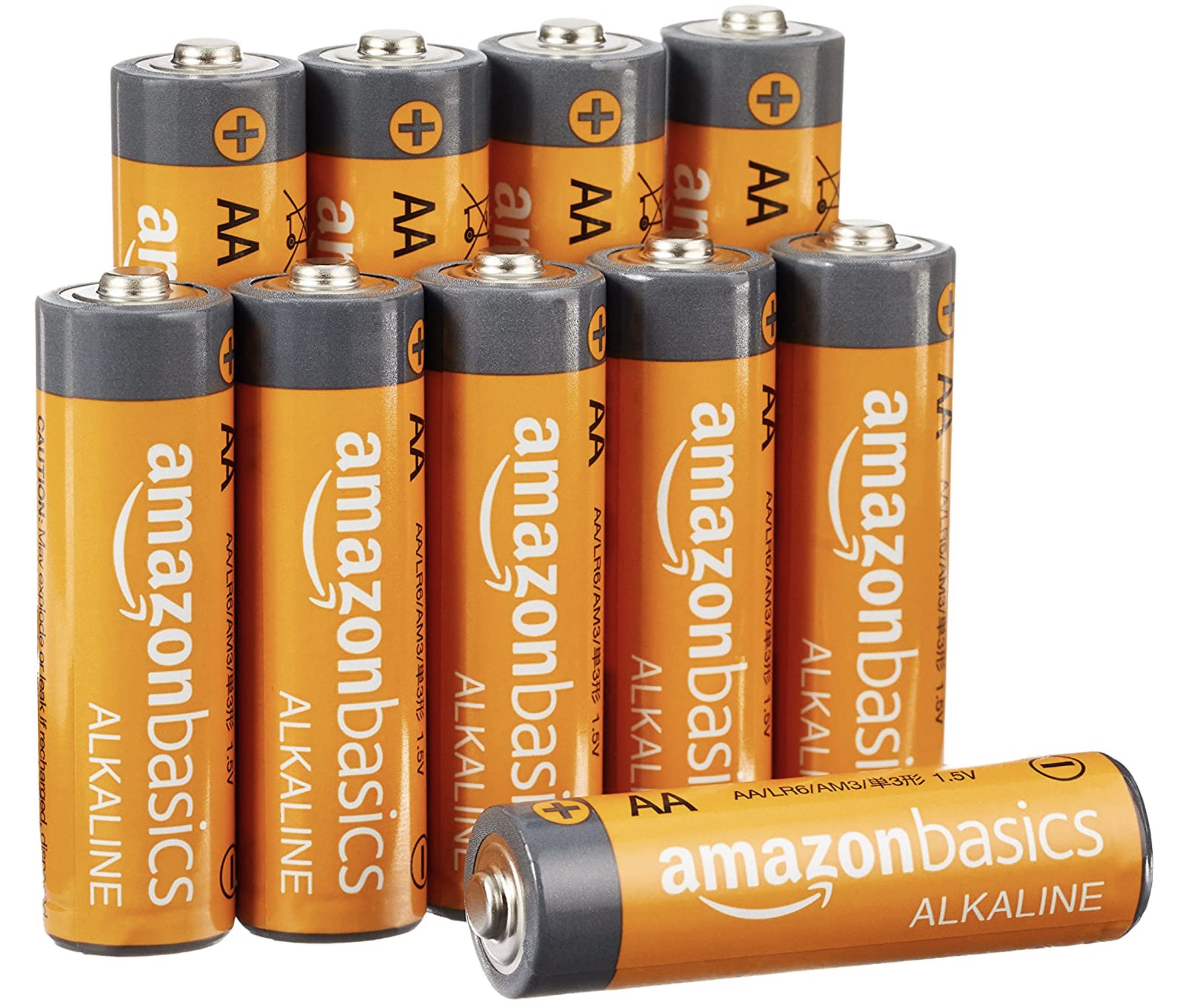 10x Amazon Basics AA Alkalibatterien 1,5V für 2,49€   Prime