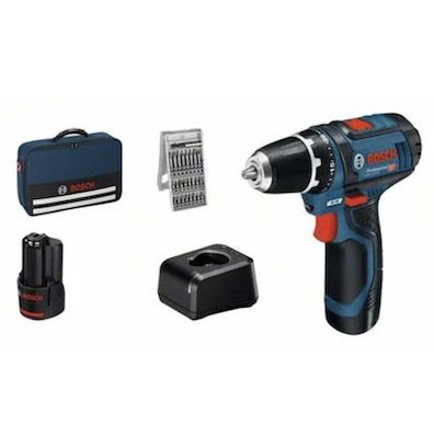 Bosch GSR 12V-15 Akku Bohrschrauber inkl. 2x 2 Ah für 98,73€ (statt 114€)