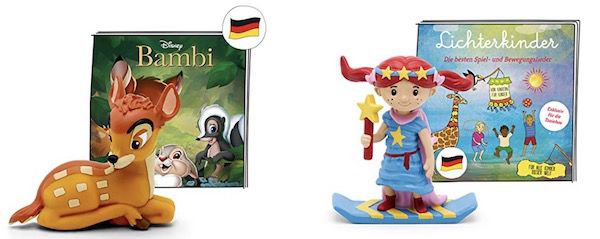 Amazon: 4 Tonies Hörspielfiguren zum Preis von 3