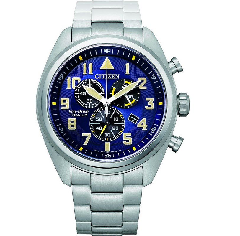 Citizen AT2480 Eco Drive Herren 44mm Chronograph für 172,09€ (statt 199€)