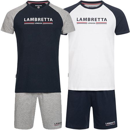Lambretta Herren Loungewear Set in zwei Designs, 2 tlg. für je 17,99€ (statt 22€)