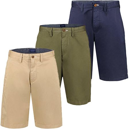 Gant O1. Relaxed Fit Herren Bermudashorts in drei Farben für je 61,94€ (statt 84€)