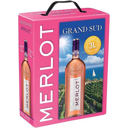 3 Liter Grand Sud Merlot Rosé aus Süd-Frankreich ab 8,24€ (statt 12€) &#8211; Prime Sparabo