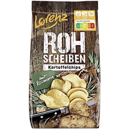 🥔 10er Pack Lorenz Snack World Rohscheiben Rosmarin ab 10,69€ (statt 23€)