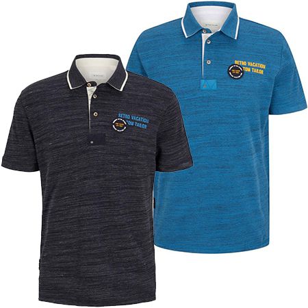 40€) in (statt Poloshirt Herren Tom Tailor 31,94€ für zwei Farben je